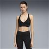 PUMA Reggiseno con scollo profondo SHAPELUXE, Abbigliamento, Nero, S