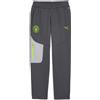 PUMA Pantaloni della tuta Manchester City PUMATECH da uomo, Sport, Galactic Grigio/Pro Verde, S