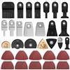 Jetcloud PandaHug - Set di 100 accessori oscillanti, set di lame e utensili multifunzione per Fein Multimaster Dremel Dewalt Makita Einhell