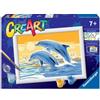 Ravensburger CreArt Delfini Amici 200733 di Ravensburger