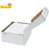 Boooh.it BUSTE DA LETTERA BIANCHE COMMERCIALI - FORMATO 11x23cm SENZA FINESTRA EDERA STRIP | CONFEZIONE DA 500 PEZZI
