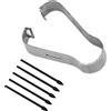 Dioche Pen Tips Tab S7 S6 S Lite Pennini Punta Morbida Pennino S Pen Ej Pp610 Spen 5Pcs Stylus Tips Blocchetti per Appunti, Quaderni e Diari Sensibili Ai Graffi (Nero)