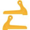 TKSE Push Sticks, 2 Pcs De Palos De Empuje De Sierra De Madera Tipo V Pratico Blocco Di Spinta Per Sega Da Tavolo Di Sicurezza Para Enrutador De Hoja De Trabajo De Mesa De Carpintería