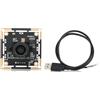 Zerodis Modulo Fotocamera USB Alta Risoluzione, Immagini chiare con campo visivo 72°, Compatibilità sistemi OS X, Output USB 2.0 per applicazioni industriali riconoscimento