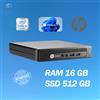 HP PC DESKTOP HP 600 G1 MINI INTEL I5 RAM 16GB SSD 512GB WIN 11 PRO RICONDIZIONATO