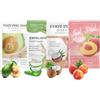 Joyeee Maschera Piedi, 4 Paia Calzini Esfoliante Idratante per Piede del Bambino Lisci e Morbidi, Rimozione Calli, Peeling Pelle Morta, Riparare Talloni Ruvidi, Cura de Piedi per Uomini e Donne, Mixed