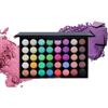 LHLXZQ 40 Colore Palette di ombretto, Paletta di Trucco Occhi, Opaco Nudo Luccicante Glitterato Toni della Terra Ombretto, Multicolore, Paletta Trucco per Feste *2