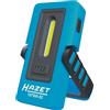 HAZET Torcia LED tascabile 1979W-82 con ricarica wireless, durata della luce 2-10 ore, luce da lavoro con forte magnete, dimmerabile allinfinito, ideale come lampada da officina