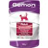 MONGE GEMON CAT ADULT MANZO & VERDURE 100 GR.