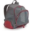 CAMON ZAINETTO TRASPORTINO BICOLORE GRIGIO/BORDEAUX (34 x 22 x 42 CM.)