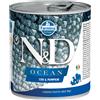 FARMINA N&D DOG OCEAN MERLUZZO & ZUCCA 285 GR.