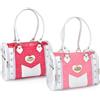 CAMON BORSA TRASPORTINO CROCO 38 x 25 x 28 CM. ROSA