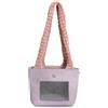 CAMON BORSA TRASPORTINO IN POLIESTERE CON MANIGLIE IN PU (35 x 30 x 15,5 CM.) LILLA