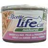 LIFE PET CARE LIFE CAT NATURAL RICETTE POLLO CON PROSCIUTTO DI POLLO & FAGIOLINI 150 GR.