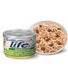 LIFE PET CARE LIFE CAT NATURAL RICETTE TONNO CON POLLO & FEGATINI 150 GR.