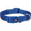 TRIXIE PREMIUM COLLARE TG. XS-S 22-35 CM. / 10 MM. BLU