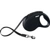 FLEXI NEW CLASSIC COMPACT GUINZAGLIO ESTENSIBILE 5M. TG. M-L NERO
