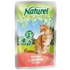 LIFE PET CARE NATUREL BOCCONCINI IN SALSA CON SALMONE 100 GR.