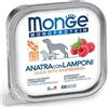 MONGE MONOPROTEICO ANATRA & LAMPONI 150 GR.