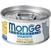 MONGE MONOPROTEIN SFILACCETTI SOLO POLLO 80 GR.