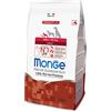 MONGE SPECIALITY LINE MINI ADULT AGNELLO RISO & PATATE 7,5 KG.