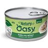OASY CAT NATURY SOFT JELLY - POLLO CON SPINACI 85 GR.