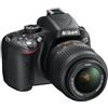 Nikon D5100 Fotocamera Reflex Digitale con Kit Obiettivo 18-55mm VR (16.2MP) LCD 3 Pollici (Certificato Ricondizionato)