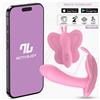InToYou App Series Wingy Butterfly Vibrator with App Pink