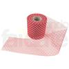Nastro in Tulle Rosso Floccato