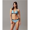 Calvin Klein Slip bikini brasiliani Halogen Blue Donna