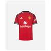 Adidas Manchester Utd Home 25-26 Jr - Maglia Calcio Ufficiale - Rosso