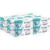 Lucart Imballo 8 scatole di carta igienica interfogliata idrosolubile Aquastream 210 da 40 pacchetti