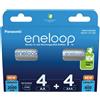 Panasonic Eneloop 4x (AA) 800mAh + 4x (AAA) 2000mAh