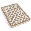 Casatessile Tappeto Multiuso Cotone 50X75 cm. MILLEUSI Tappeto Bagno Assorbente, Tappeto Cotone - Beige