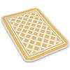 Casatessile Tappeto Multiuso Cotone 50X75 cm. MILLEUSI Tappeto Bagno Assorbente, Tappeto Cotone - Giallo