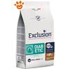 Exclusion Dog Diabetic Adult Small Breed Maiale, Sorgo e Piselli - Sacco Da 2 Kg