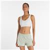 New Balance Donna NB RC Bra in Grigio, Maglia di Poliestere, Taglia S