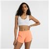 New Balance Donna NB RC Bra in Bianca, Maglia di Poliestere, Taglia L