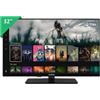 Telefunken TE32750B45I2DT TV 81,3 cm (32"") WXGA Smart TV Nero 250 cd/m²"