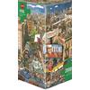 Heye- Puzzle, Colore Giallo, 299972
