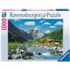 Ravensburger - Puzzle Monti Karawendel, Austria, 1000 Pezzi, Puzzle Paesaggi per Adulti e Ragazzi, Idea Regalo per Lei o Lui, 70x50 cm