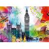 Ravensburger - Puzzle Cartolina di Londra, 500 Pezzi, Idea regalo, per Lei o Lui, Puzzle Adulti