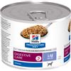 HILL\'S PRESCRIPTION DIET CANE I/D LOW FAT DIGESTIVE CARE IN LATTINA 200G