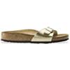 Birkenstock per donna. [1016106] Sandali Birko dorati, Oro, Basso, Nessuno, Casual