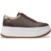 Michael Kors per uomo. 43T5HYFS2L Scarpe da ginnastica marroni Hayes [3249462], Marrone, 5 a 8cm, Stringhe, Casual
