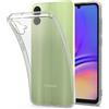 USLIM ULTRA SLIM CUSTODIA TPU SILICONE 0,3MM COVER CASE PER SAMSUNG GALAXY A06 4G TRASPARENTE