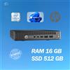 HP PC DESKTOP HP 800 G2 MINI INTEL I5 RAM 16GB SSD 512GB WIN 11 PRO RICONDIZIONATO