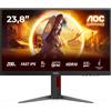 Aoc Monitor PC Gaming 23.8" FHD Fast IPS 300 cd/m2 1 ms 2x HDMI G4 24G4HA