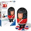 Ravensburger Puzzle 3D a forma di guardia reale di Londra, per bambini dai 6 anni in su, 54 pezzi, non richiede colla