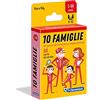 Clementoni - 10 Famiglie, Mazzo di 50 Carte Illustrate con 10 Famiglie da Riunire, Gioco Memory per Bambini 5+ Anni e Tutta la Famiglia, 2-10 Giocatori, Made in Italy, Lingua Italiana, 16172